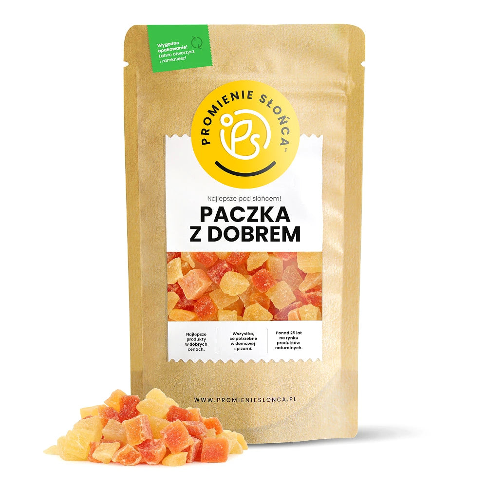 Drugie ujęcie opakowania produktu Papajanas 250 g