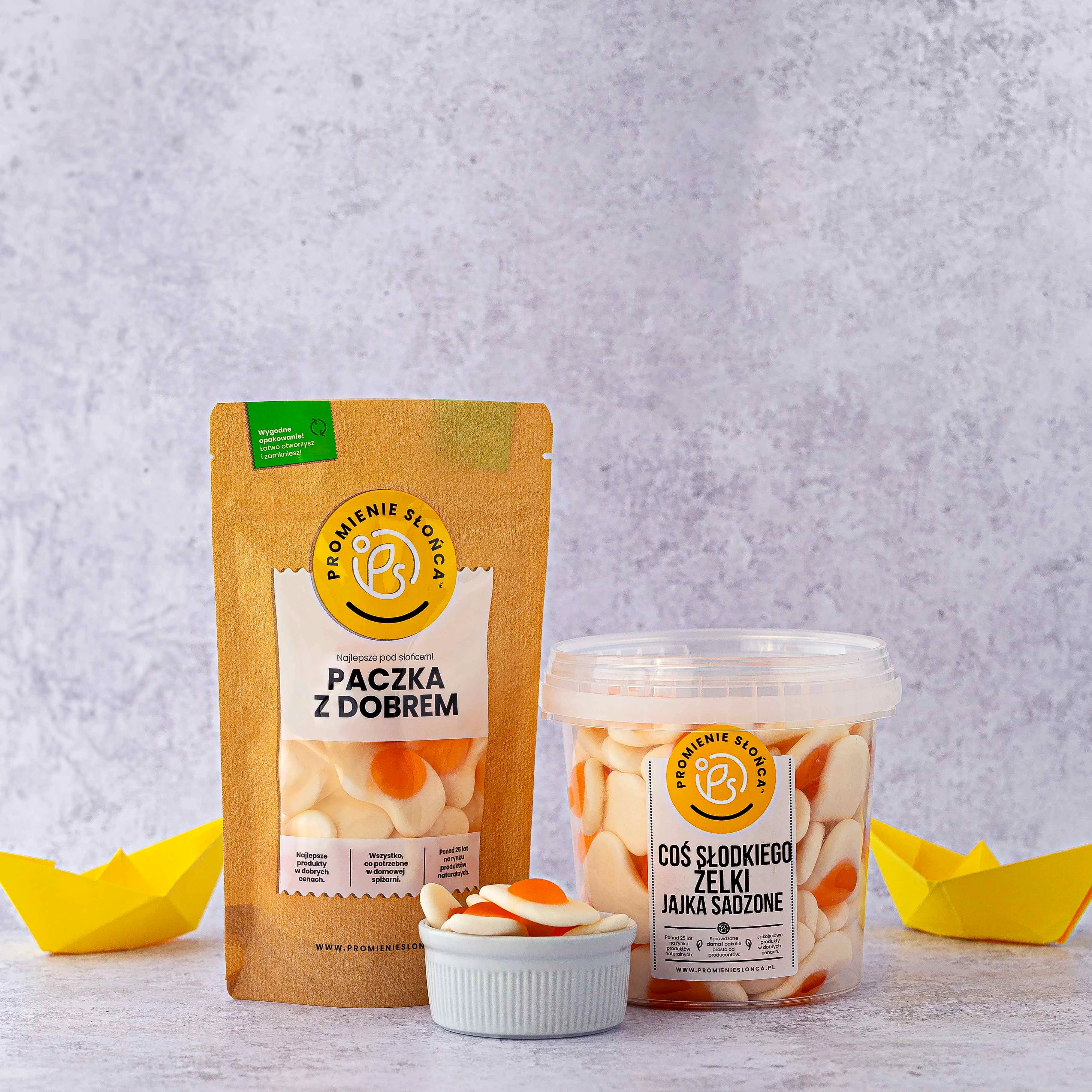 Zdjęcie produktu Zelki jajka sadzone wiaderko 700 g – ujęcie 4