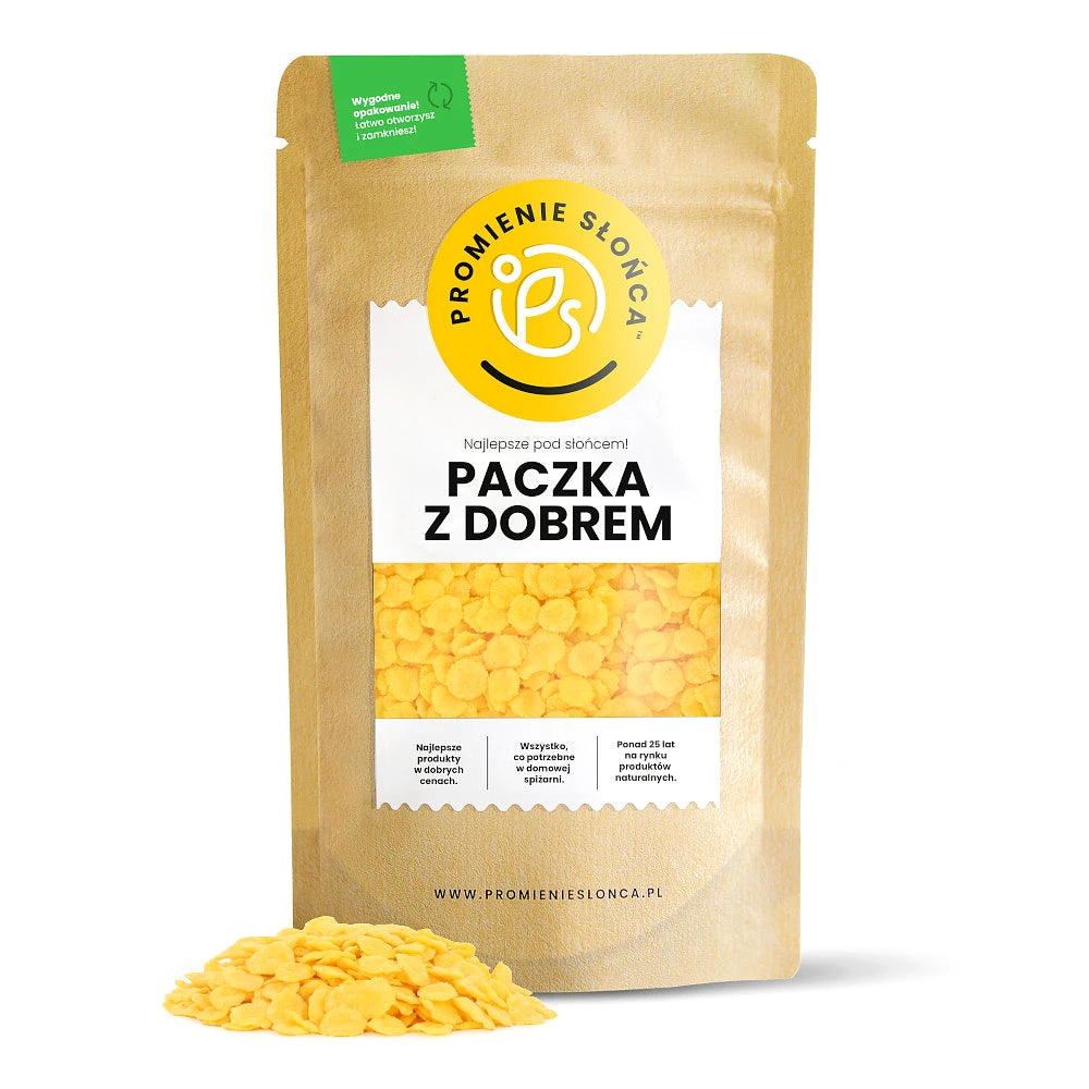 Drugie ujęcie opakowania produktu Płatki kukurydziane drobne 500 g