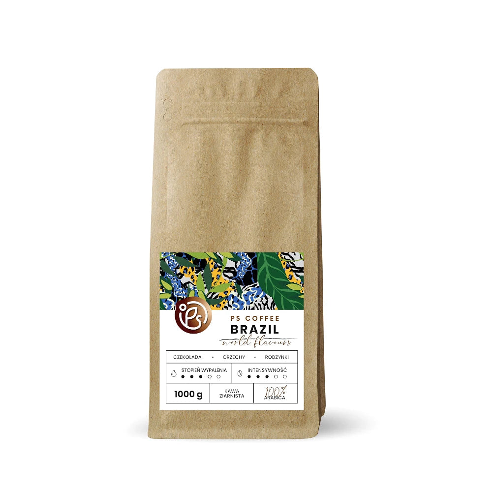 Opakowanie produktu Kawa ziarnista brazylia 1000 g