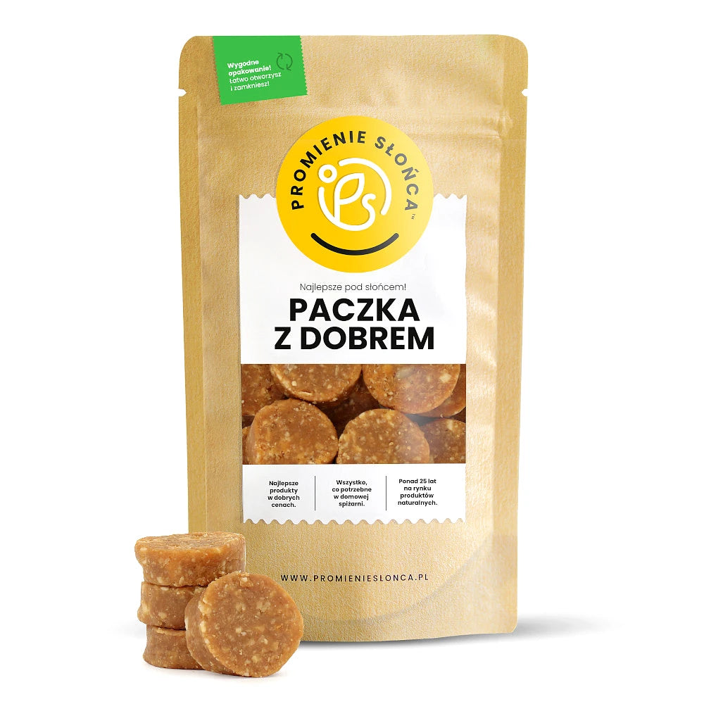 Drugie ujęcie opakowania produktu Orzechowe mini ciastka o smaku slonego karmelu 200 g