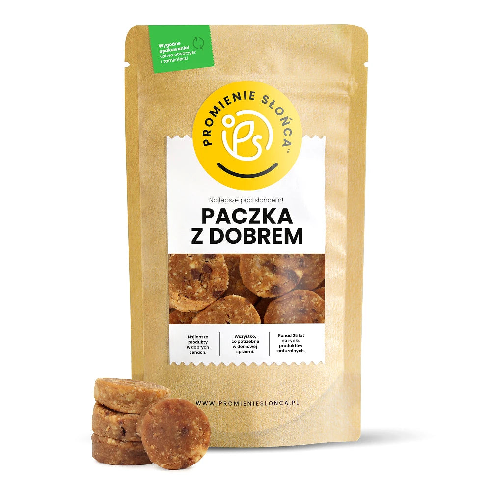 Drugie ujęcie opakowania produktu Orzechowe mini ciastka z czekolada 200 g