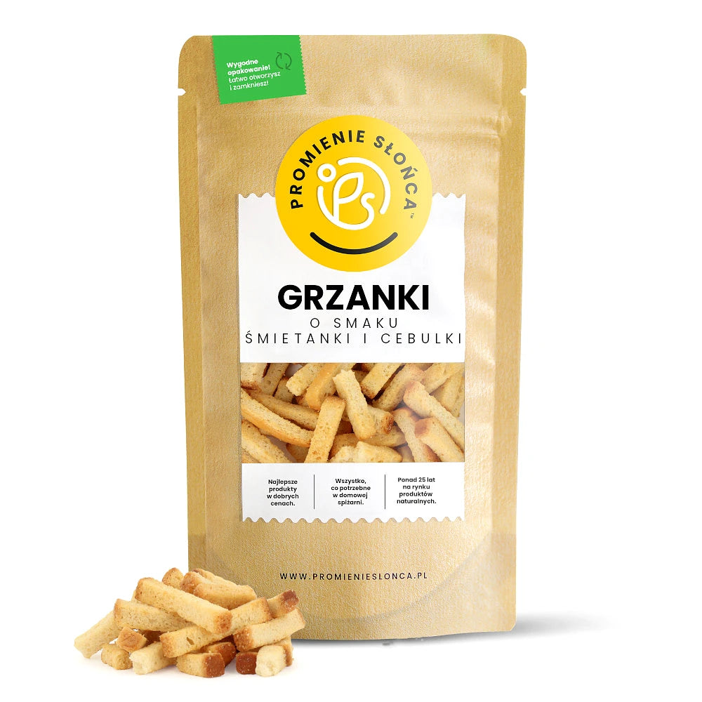 Grzanki o smaku śmietanki i cebulki 200 g