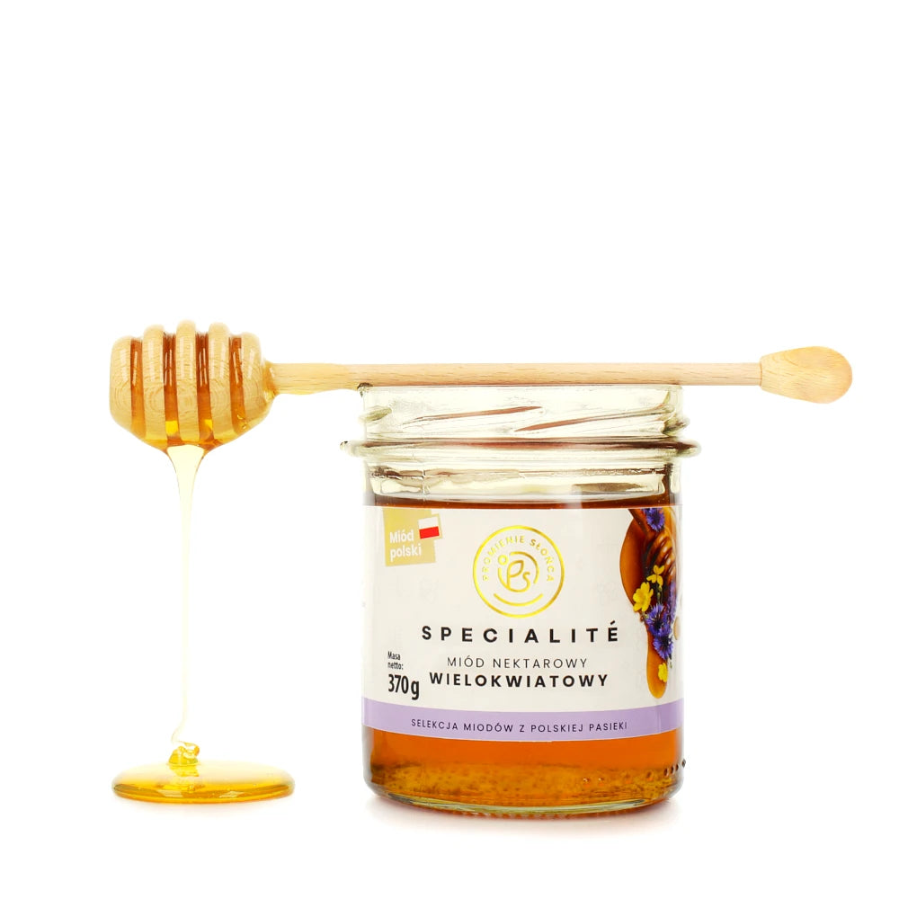 Drugie ujęcie opakowania produktu Miod nektarowy wielokwiatowy 370 g