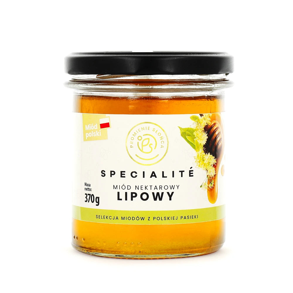 Miód nektarowy lipowy 370 g