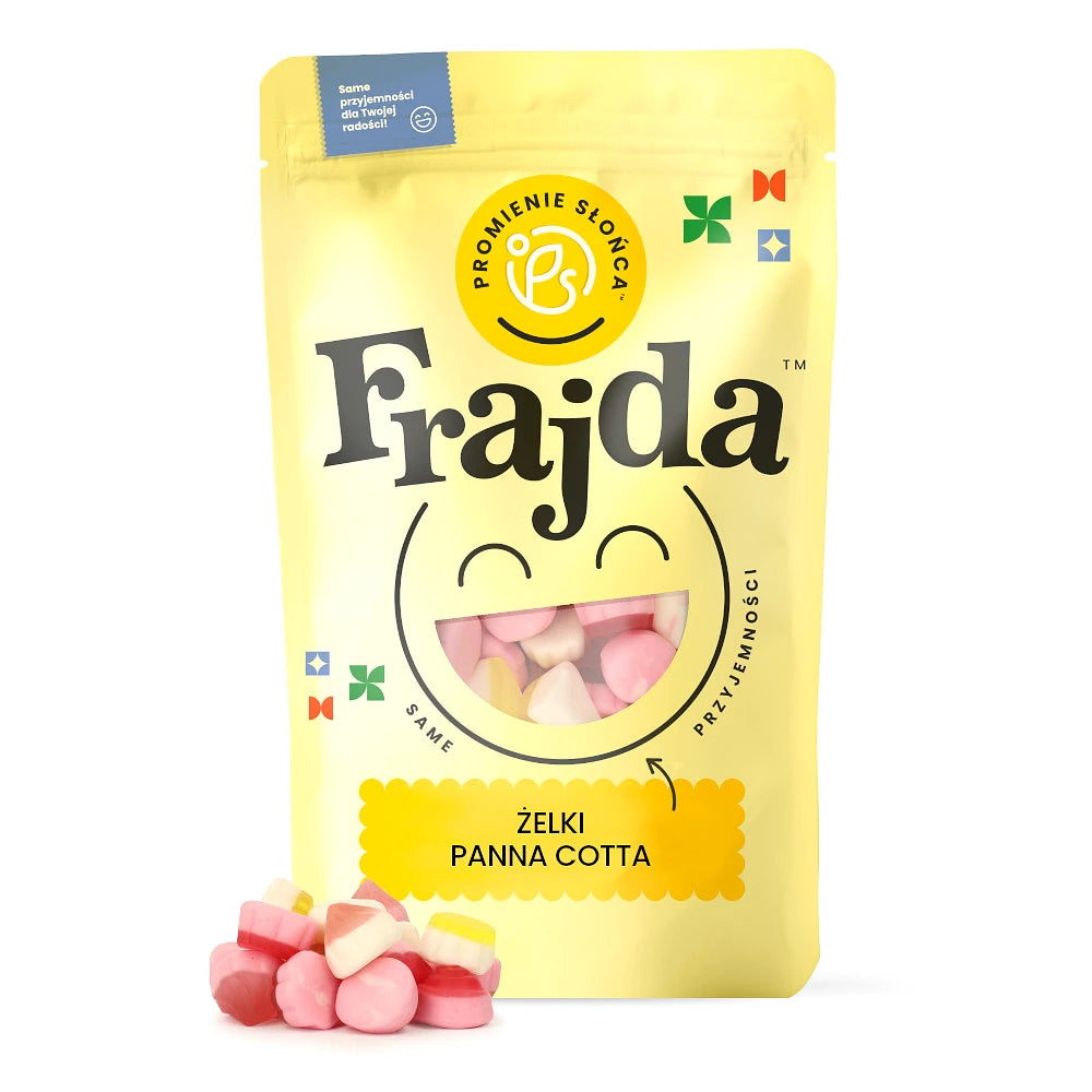 Żelki panna cotta