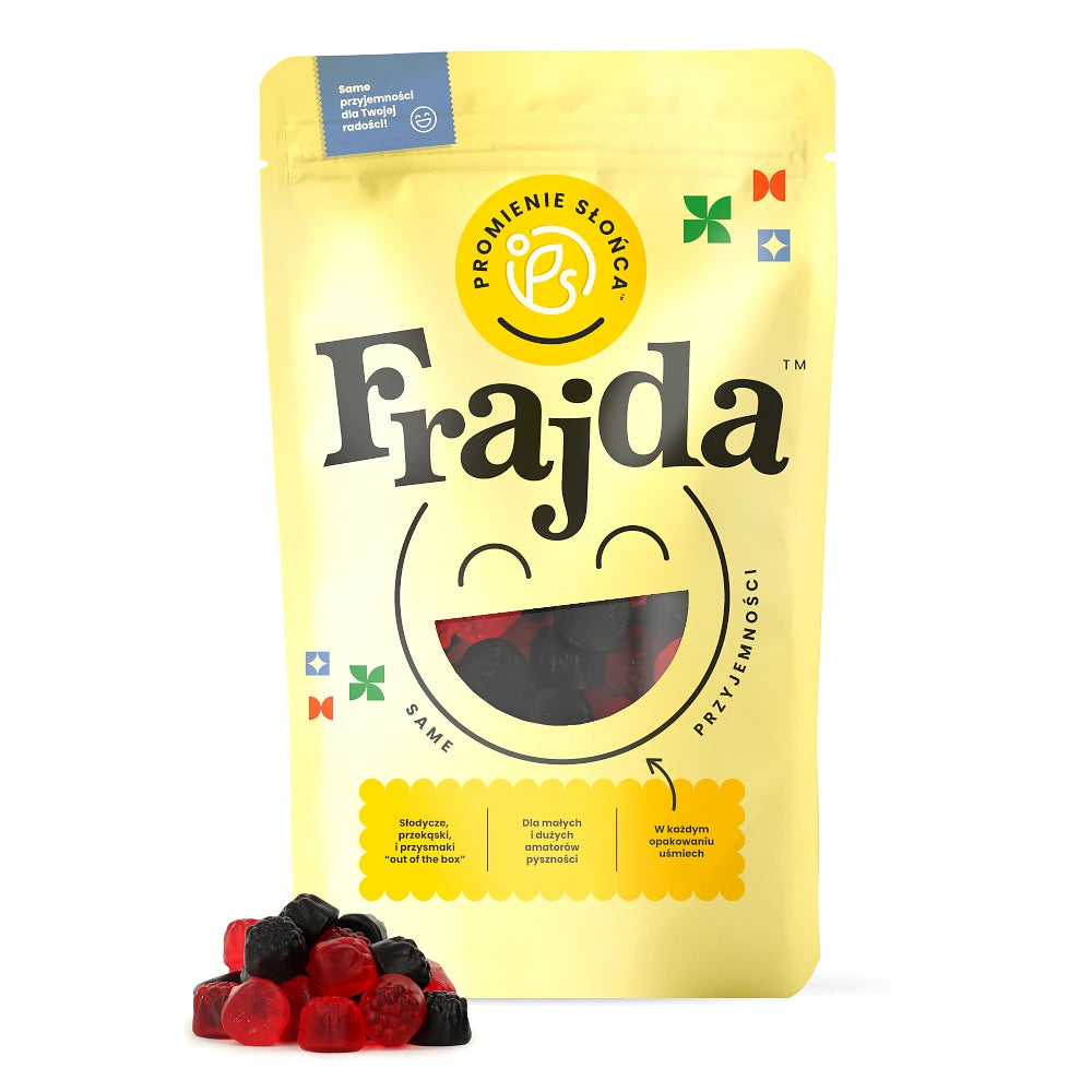 Opakowanie produktu Zelki maliny i jezyny 600 g