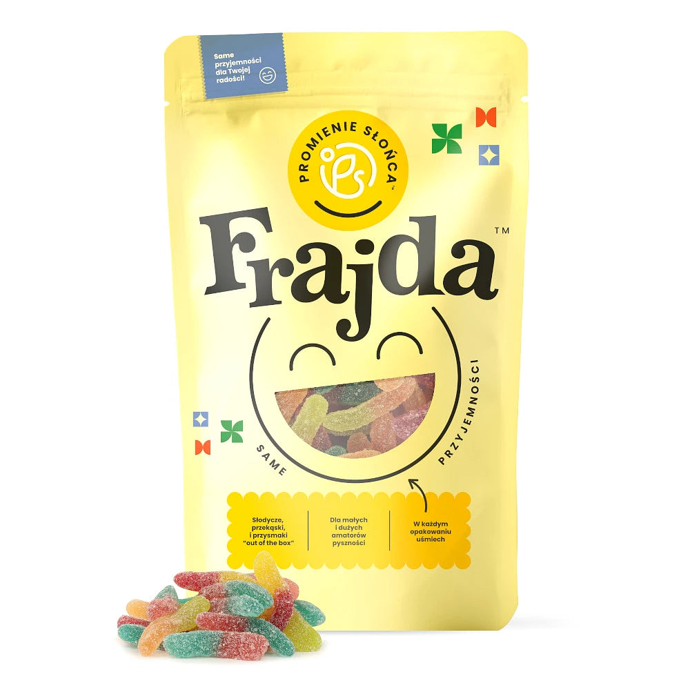 Zdjęcie produktu Zelki kwaśne robaki 600 g – ujęcie 4