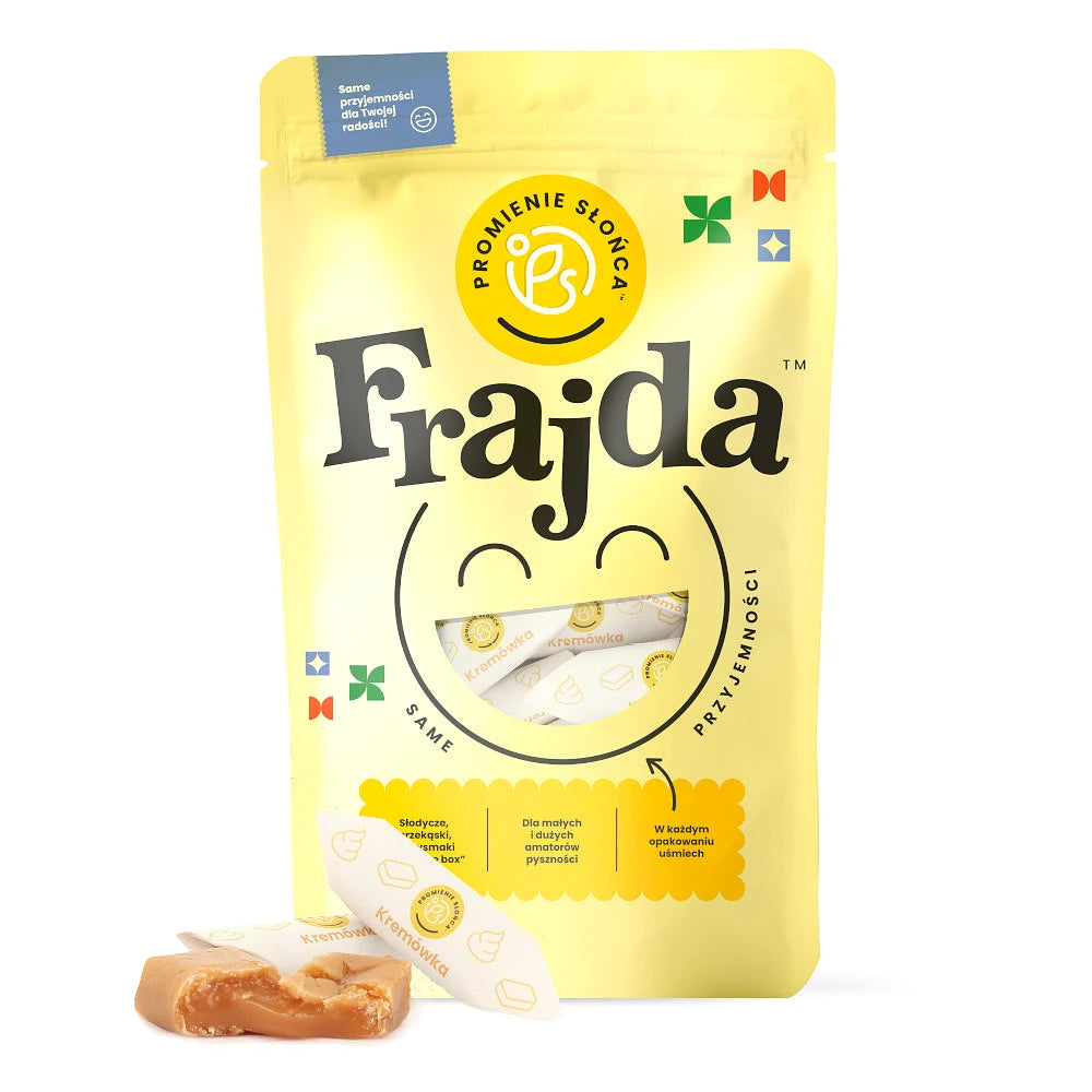 Trzecie ujęcie opakowania produktu Krowki o smaku kremowki 500 g