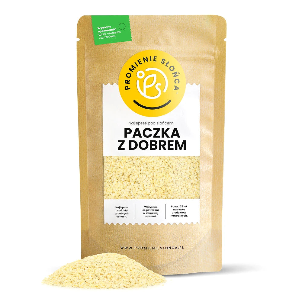 Drugie ujęcie opakowania produktu Płatki jaglane 1 kg