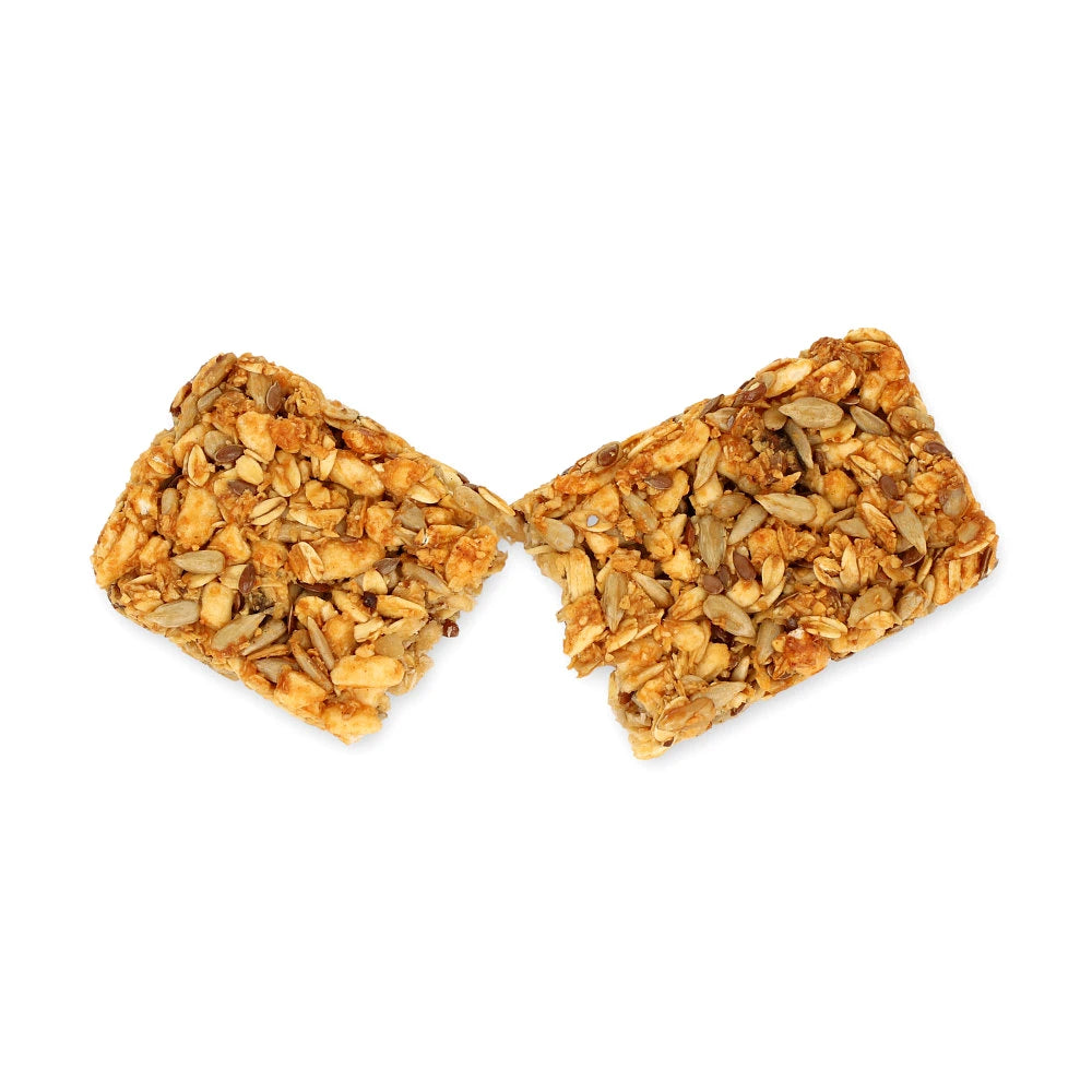 Zbliżenie na produkt Baton zbozowo miodowy ze slonecznikiem 45 g