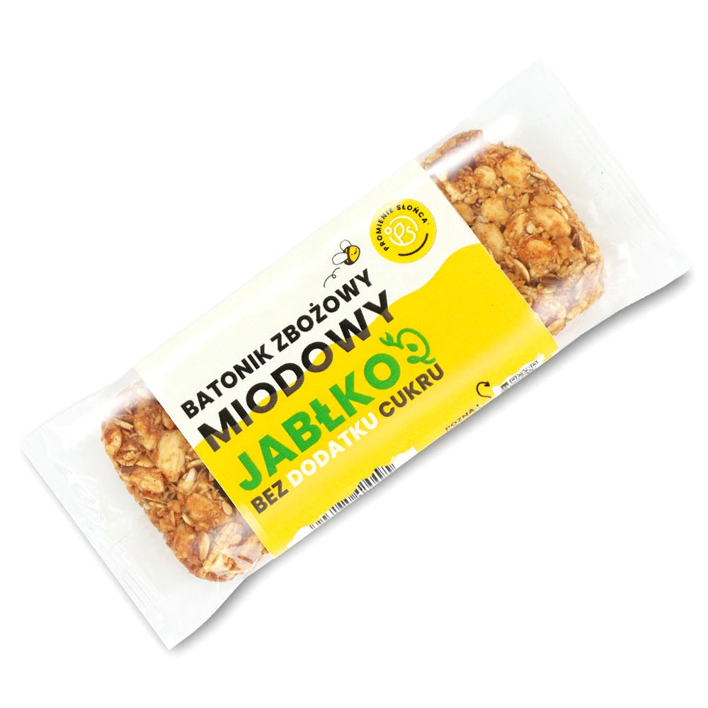 Baton zbożowo miodowy z jabłkiem 45 g