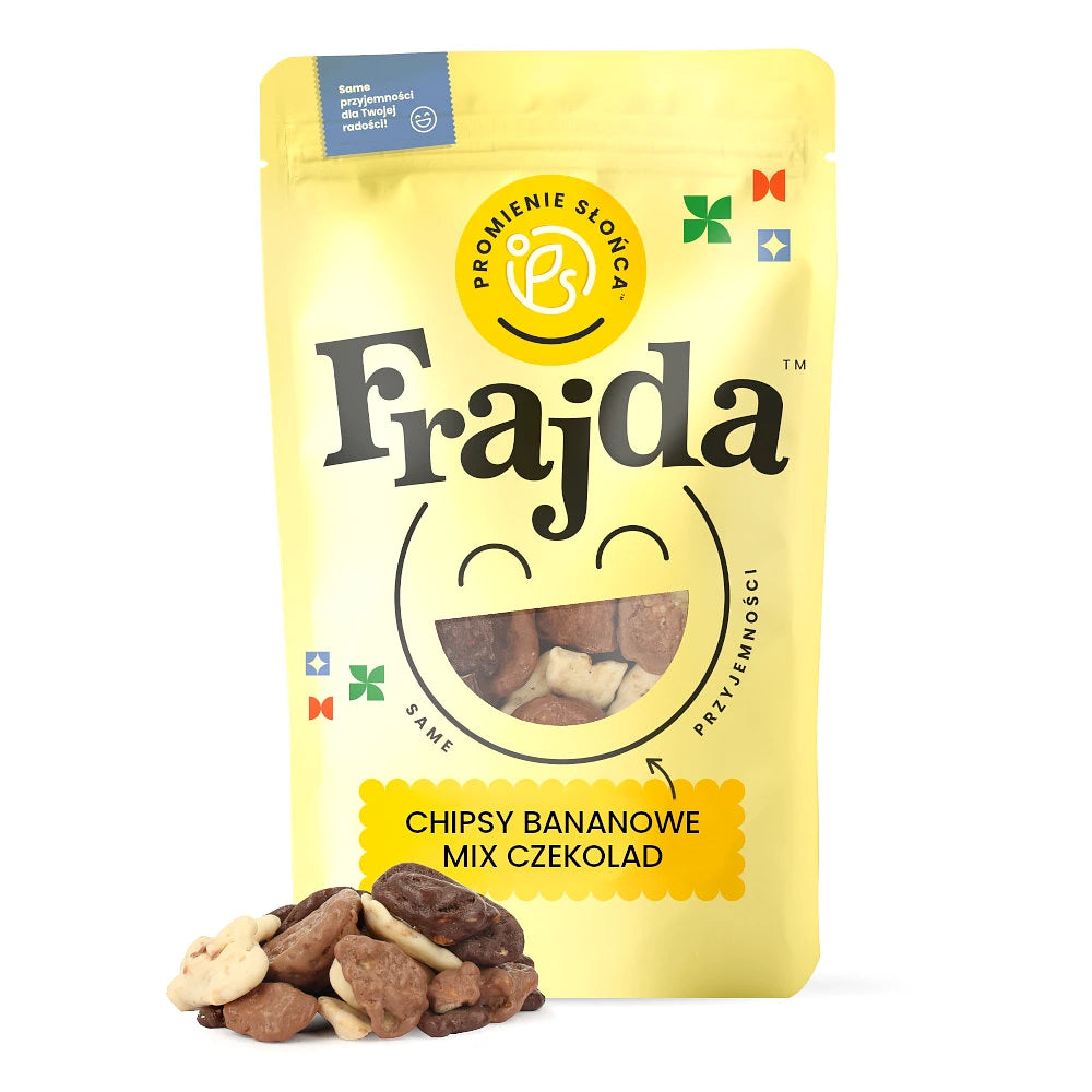 Chipsy bananowe mix czekolad