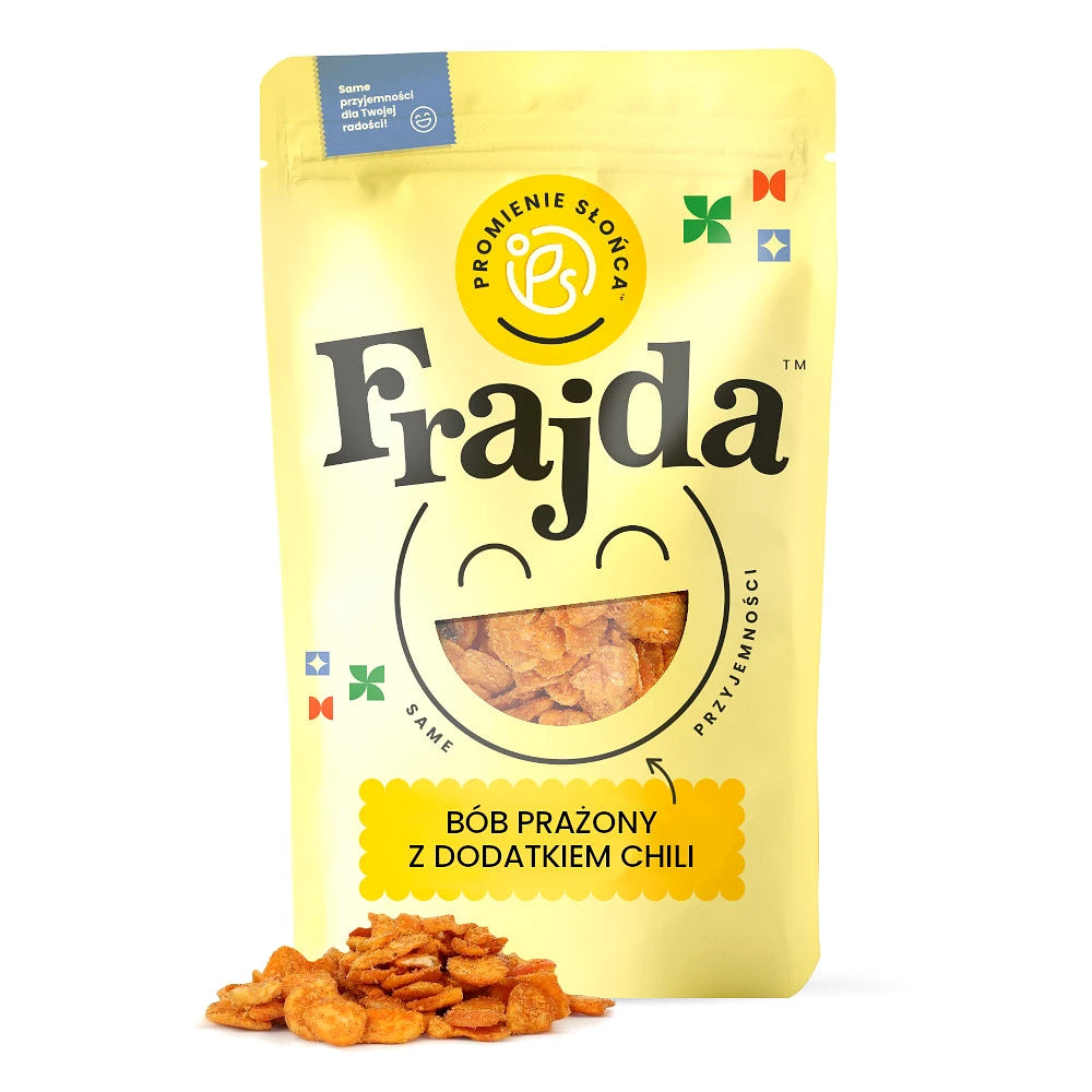 Bób prażony z dodatkiem chili 500 g