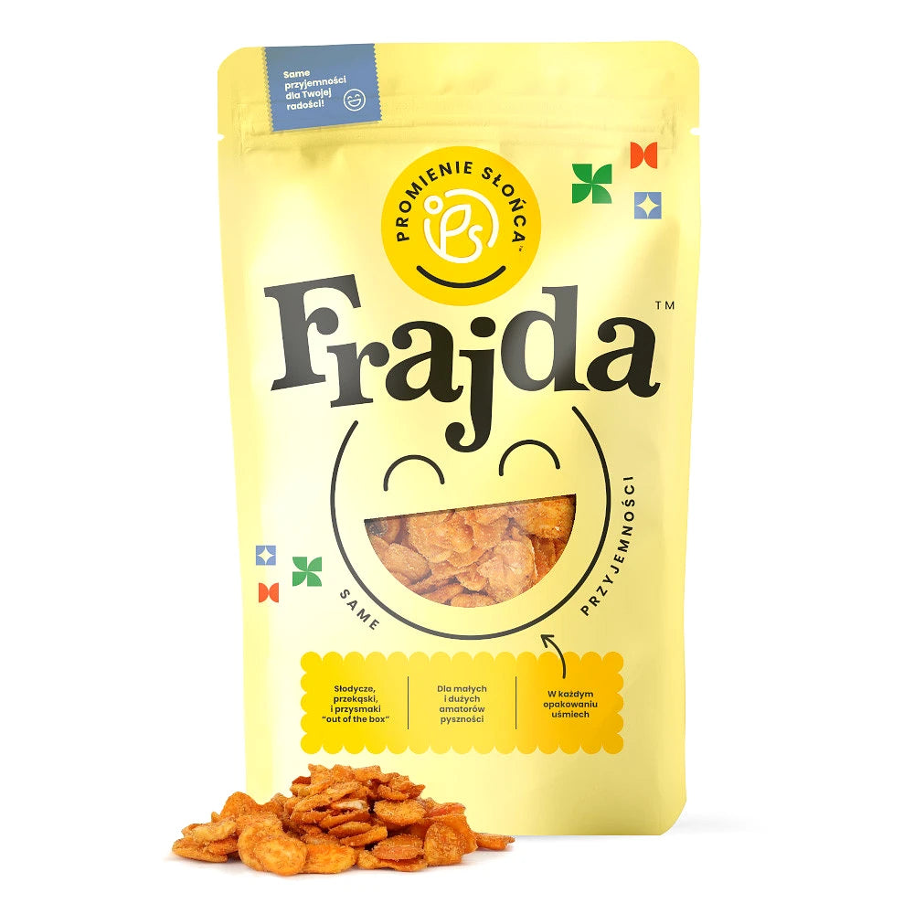 Trzecie ujęcie opakowania produktu Bob prażony z dodatkiem chili 500 g