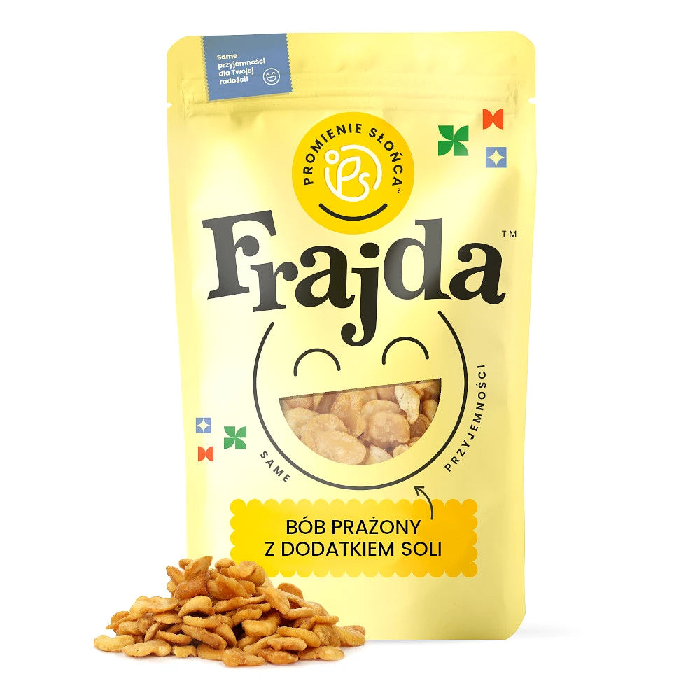 Bób prażony z dodatkiem soli 500 g