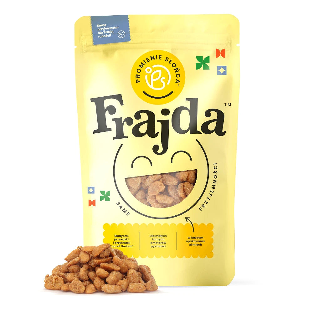 Trzecie ujęcie opakowania produktu Orzechy ziemne w carmelu 1000 g
