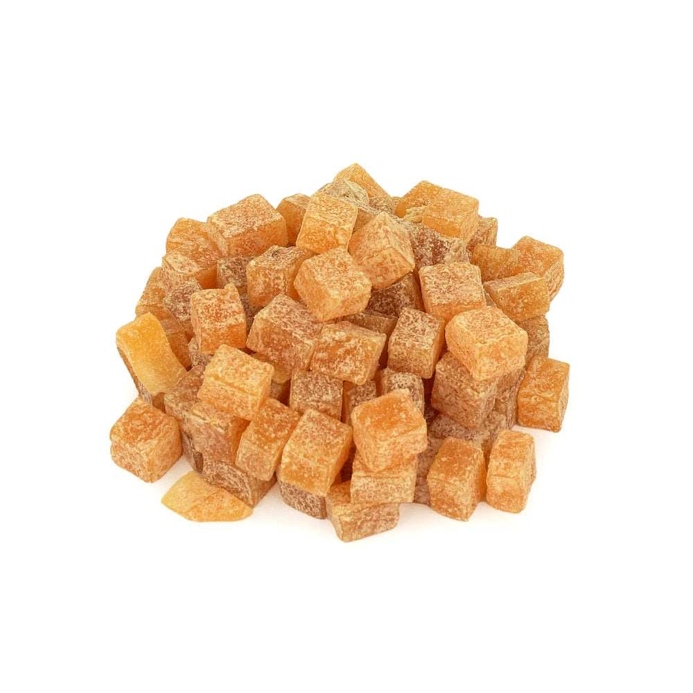Pomarańczowe kostki bez dodatku cukru 250 g