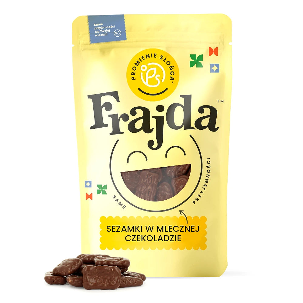 Sezamki w mlecznej czekoladzie