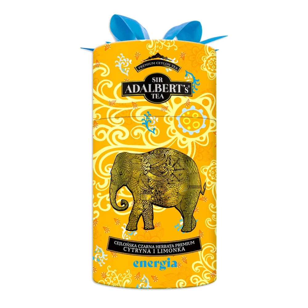 Herbata czarna cejlońska - cytryna i limonka 80 g