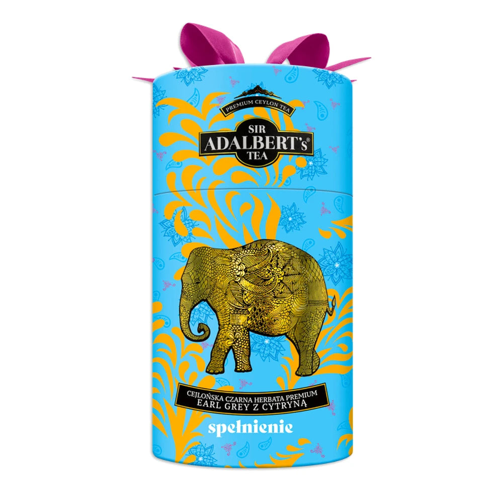 Herbata czarna cejlońska - earl grey z cytryną