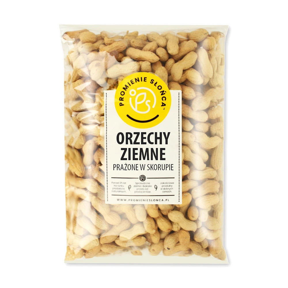 Orzechy ziemne w skorupie prażone 1 kg