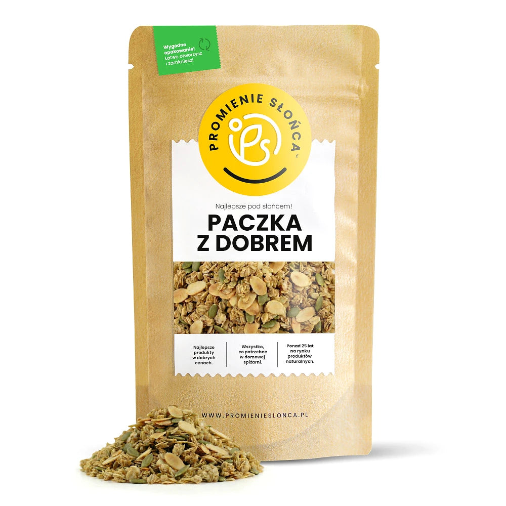Drugie ujęcie opakowania produktu Granola proteinowa z dynia i migdałami 500 g