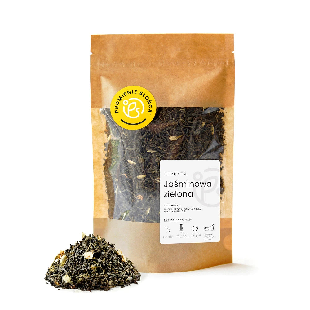 Herbata zielona jaśminowa 100 g