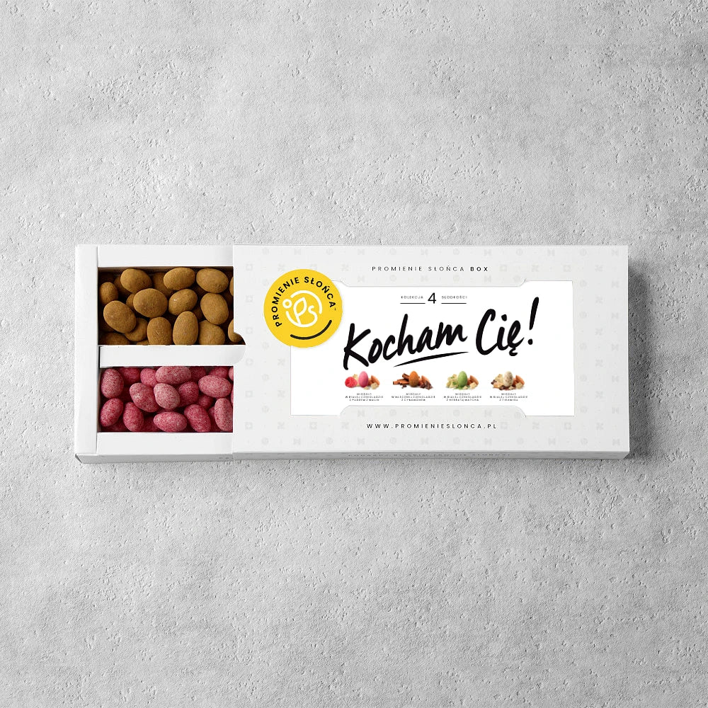 Migdałowy PS Box: Kocham Cię! 400g