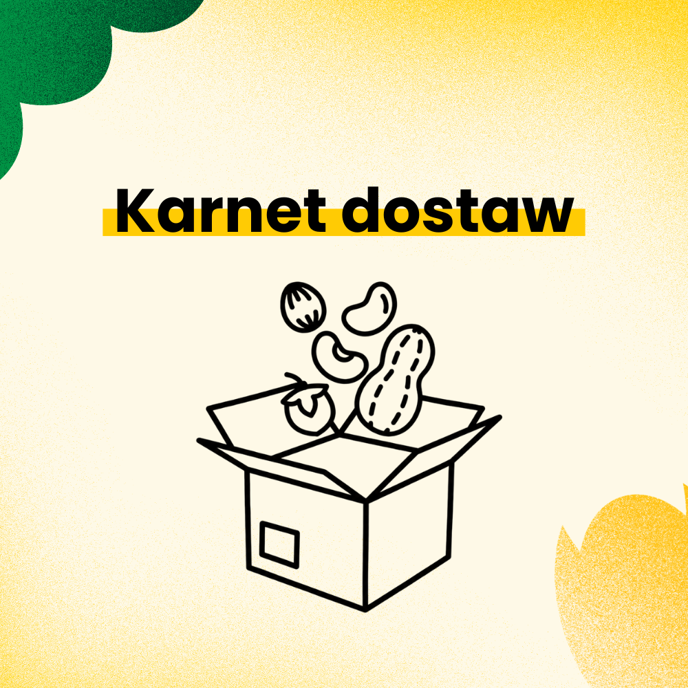 Karnet na darmową dostawę – 12 miesięcy