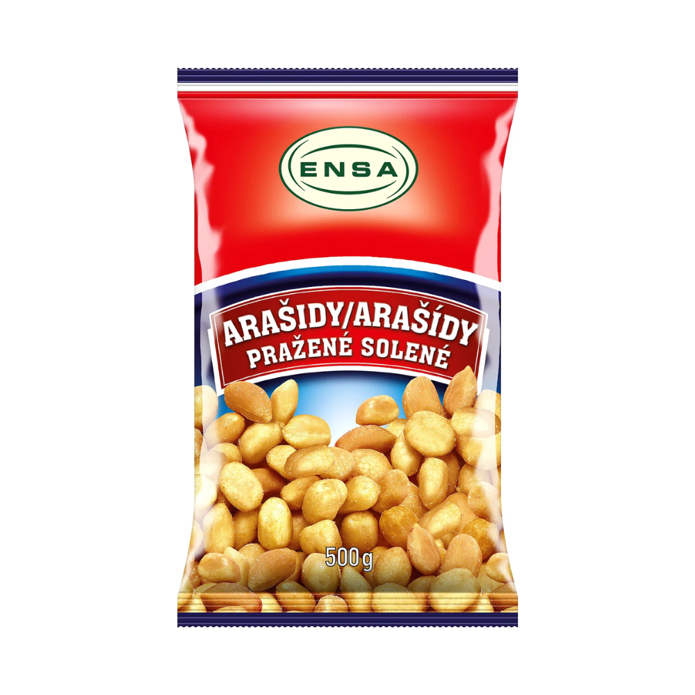 Orzechy ziemne prażone, solone 500 g