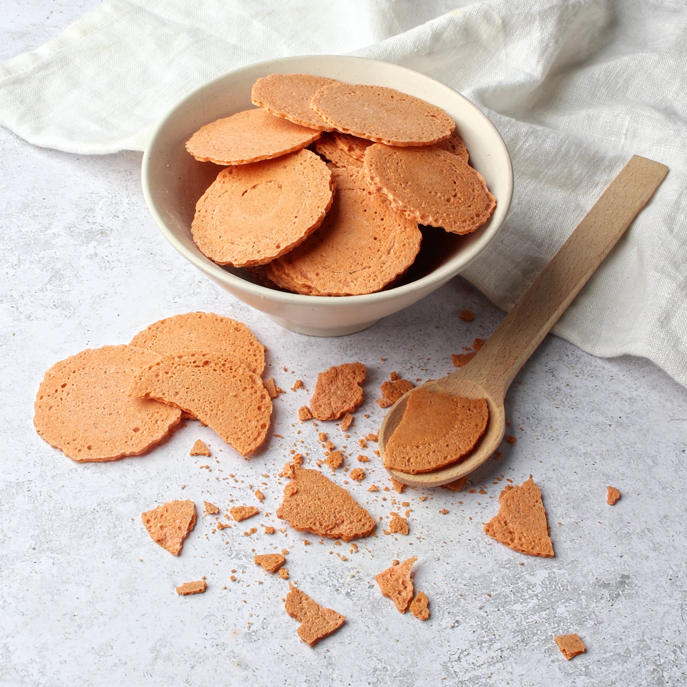 Na zdjęciu pokazano produkt: ciasteczka z jagodami goji.