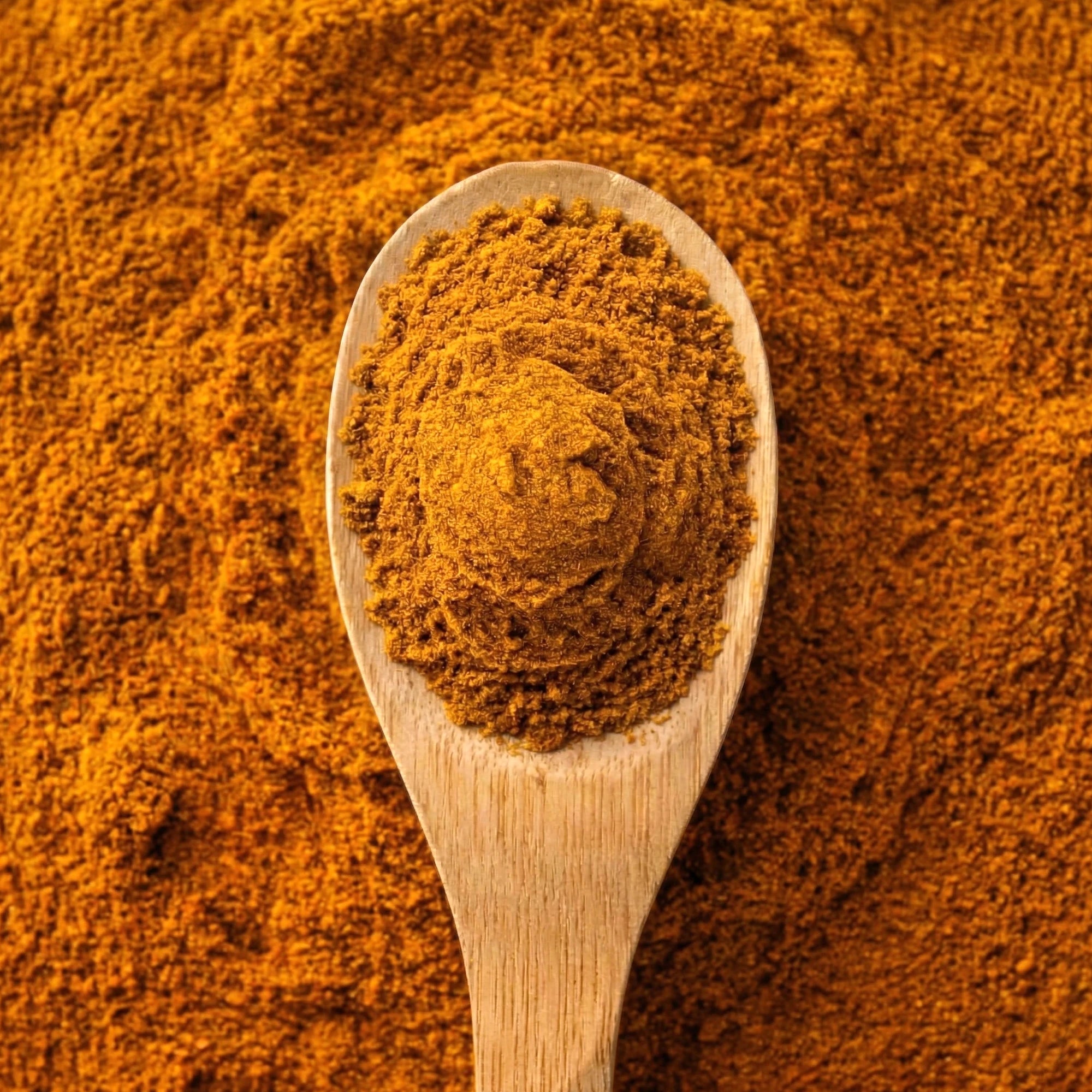 Na zdjęciu pokazano strukturę produktu: przyprawa curry.