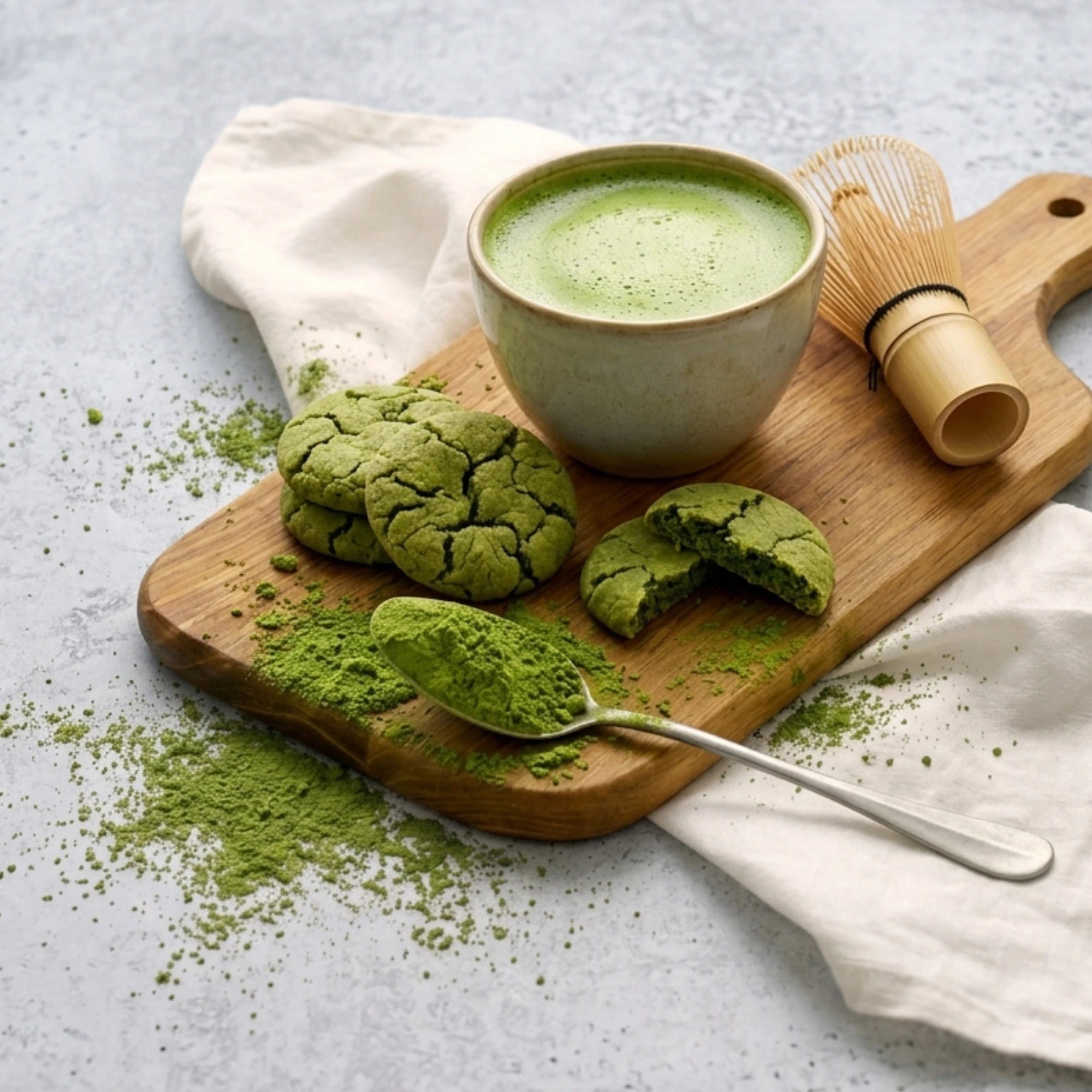 Na zdjęciu pokazano produkt: matcha.