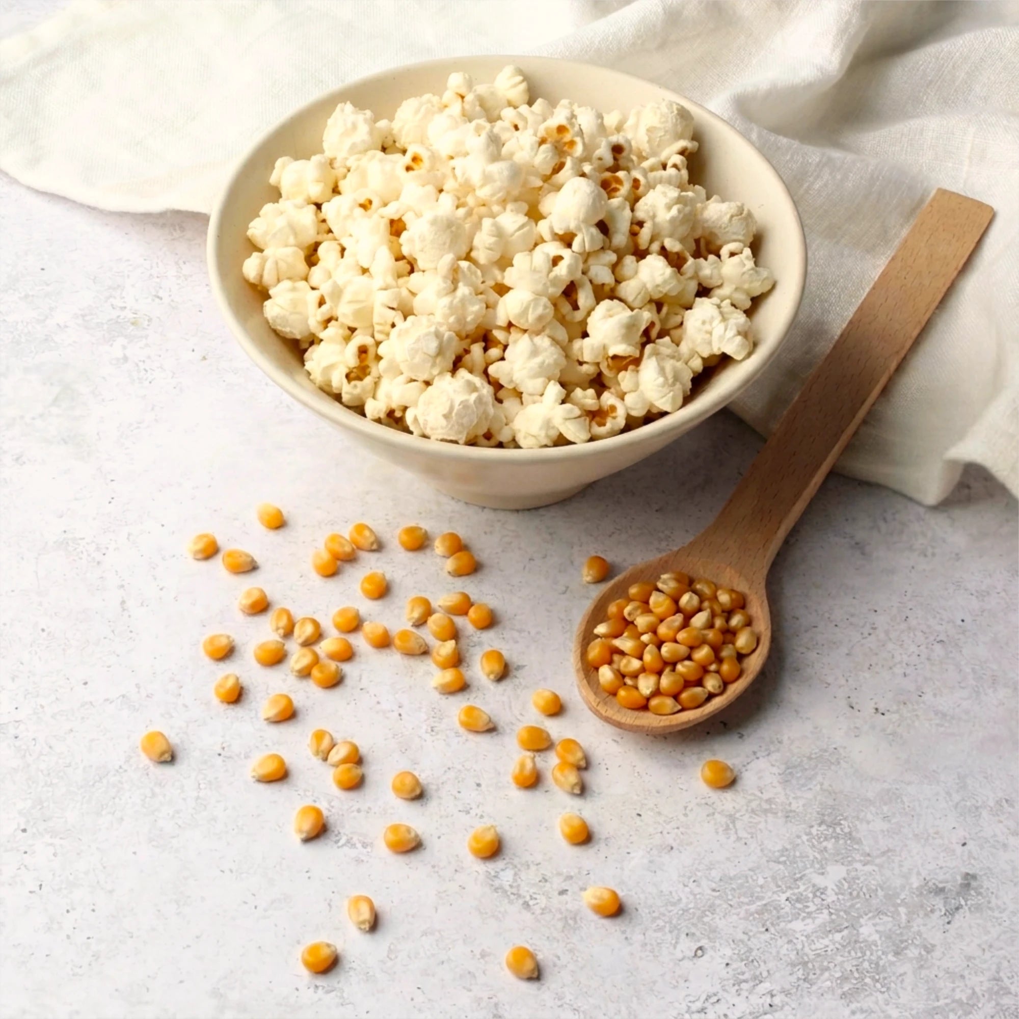 Na zdjęciu pokazano produkt: popcorn.