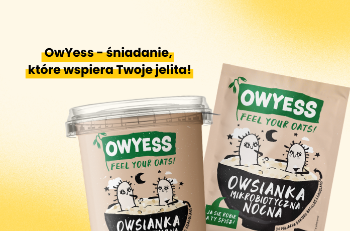 OwYess - śniadanie, które wspiera Twoje jelita!
