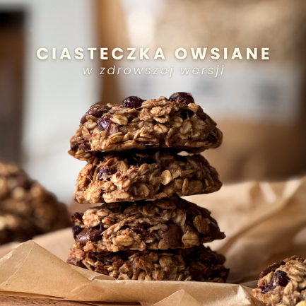 Ciasteczka owsiane w zdrowszej wersji