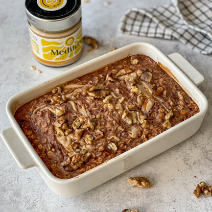 Pieczona owsianka NoccioBueno Pieczona owsianka NoccioBueno